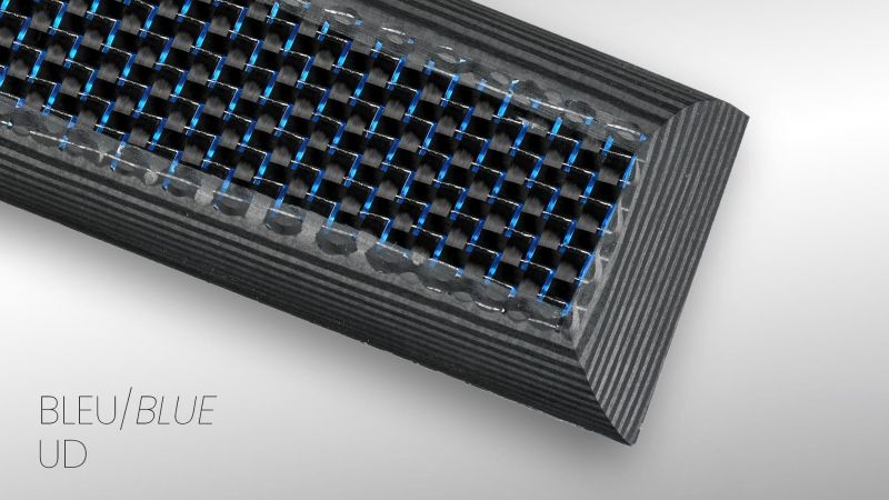 Fibra di carbonio unidirezionale - nessuna rete