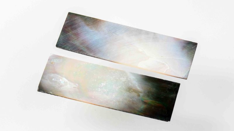 Black mother of pearl handle