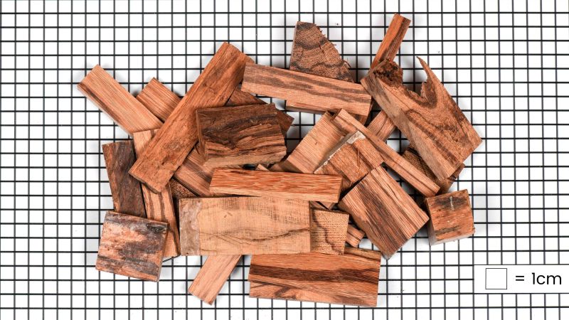 Lotto di scarti di legno di serpente (1 kg)