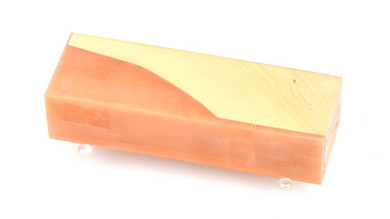 M.B.R boxwood block - Pearlescent gold resin