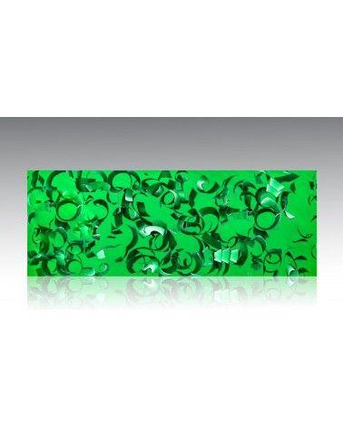 Funkfarbene Aluminium- und Epoxychips, Foto/thermochrom und phosphoreszierende