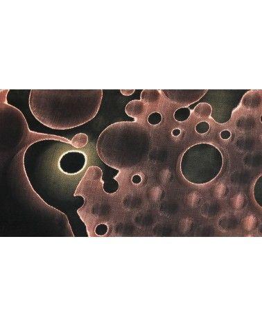 Edle "Mond" - Metallgas und Epoxidharz - für Messer 2