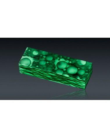 Noble "moon" - Metal gas e resina epossidica - per coltelli