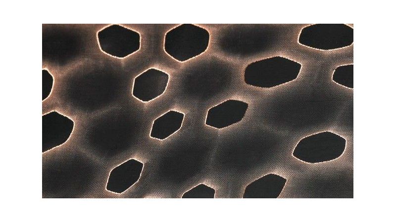 Noble "nid of wasps " - Metallgas und Epoxidharz - für Messer