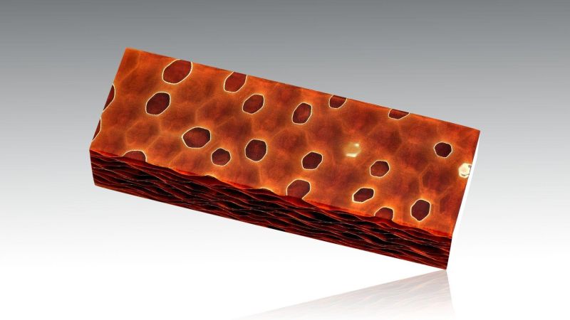 Noble "nid of wasps " - Metallgas und Epoxidharz - für Messer