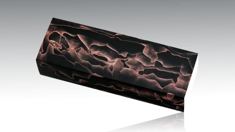 Noble "VAGUE " - Metal gas and epoxy resin - for knives