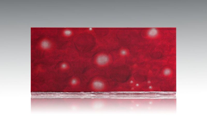 Moon - aluminium gauze and epoxy resin - for cutlery