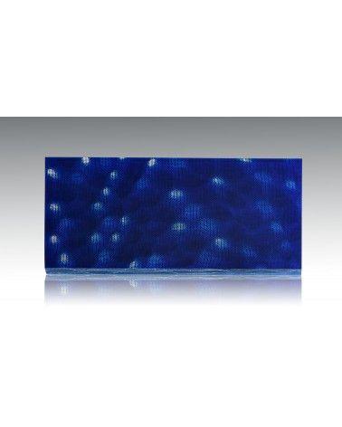 Alum "nid de wasps" - aluminium gauze and epoxy resin - for cutlery