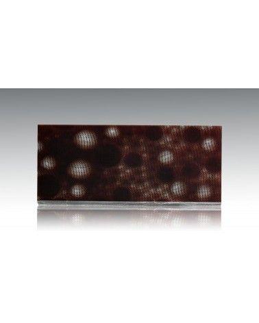 Alum "nid de wasps" - aluminium gauze and epoxy resin - for cutlery