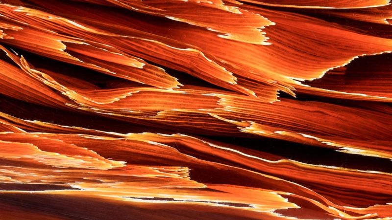 Rejon - natürliche pflanzliche Faser und Harz / einzigartige Texturen