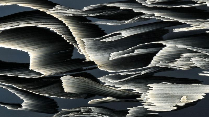 Rejon - natural vegetable fiber and resin / unique textures