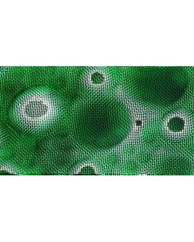 Alume "lune" - gaze d'aluminium et résine époxy  - pour coutellerie