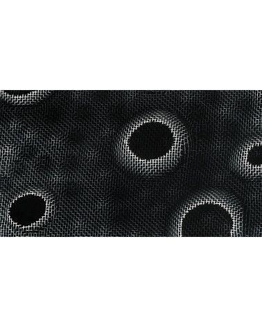 Alume "lune" - gaze d'aluminium et résine époxy  - pour coutellerie 2