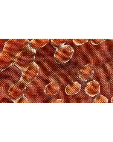 Alum "nid de wasps" - garza in alluminio e resina epossidica - per posate