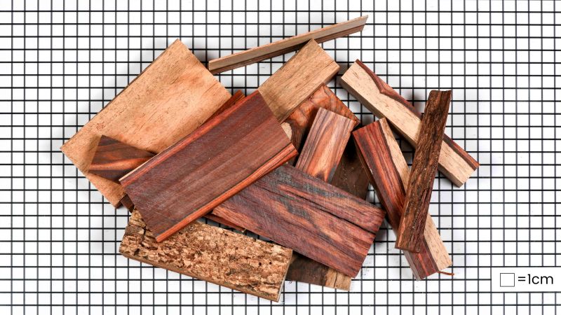 Lot de chutes  de cocobolo (1kg)