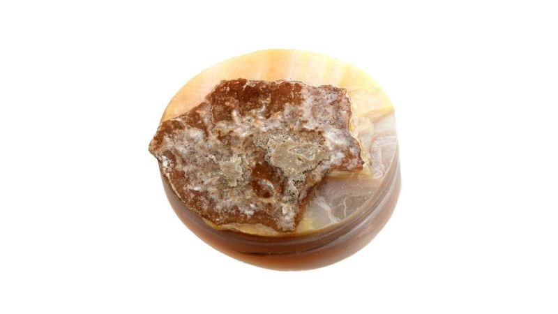 Pion de Nacre blanche - Diamètre 45 mm - Epaisseur 9 mm