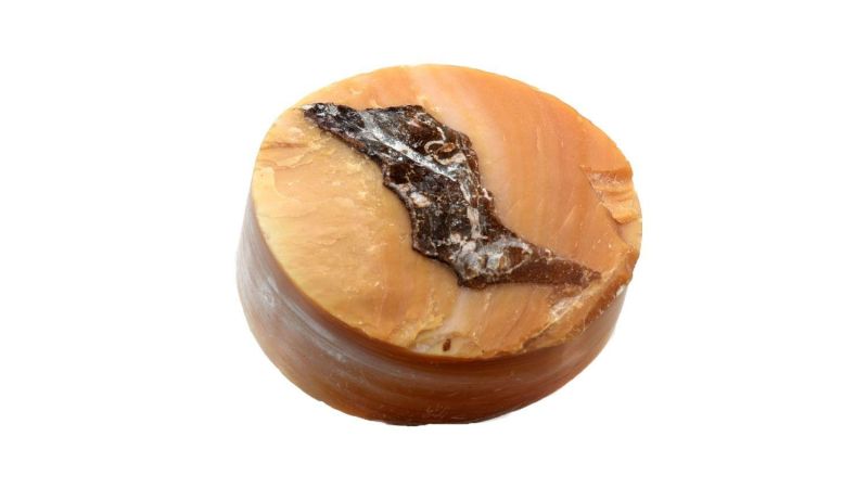 Pion aus weißem Perlmutt - Durchmesser 44 mm - Dicke 6 mm