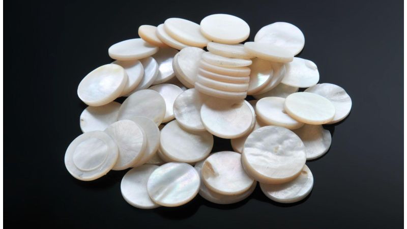 Madreperla: bianco, nero, giallo (set di 100grs)