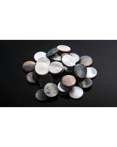 Mother-of-pearl: white, black, yellow (set of 100grs)