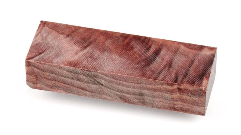 Blocco di pioppo fiammeggiante stabilizzato - Marrone - Raffir