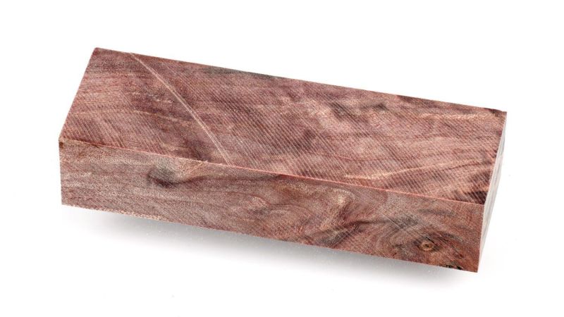 Blocco di pioppo fiammeggiante stabilizzato - Marrone - Raffir