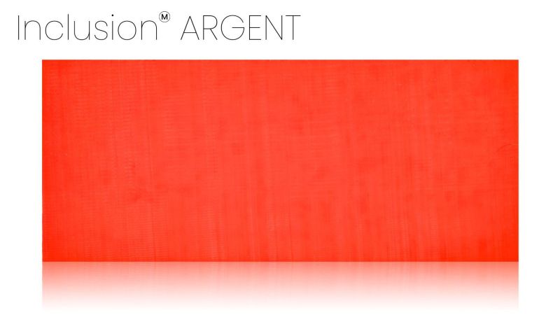 Inclusion of real gold, silver, brass, or copper leaf - PMMA resin - made in France