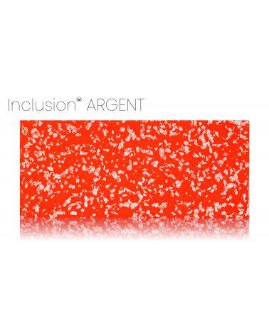 Inclusion de véritable feuilles or, argent, de laiton ou de cuivre - Résine PMMA - made in France