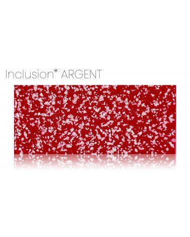 Inclusion de véritable feuilles or, argent, de laiton ou de cuivre - Résine PMMA - made in France 2