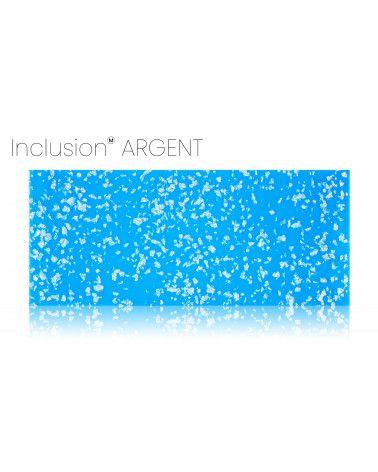 Inclusion of real gold, silver, brass, or copper leaf - PMMA resin - made in France