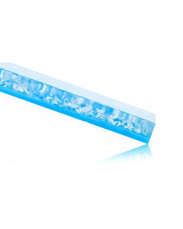 Inclusion of real gold, silver, brass, or copper leaf - PMMA resin - made in France