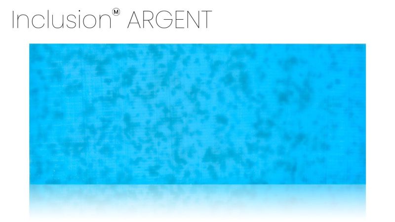 Inclusion of real gold, silver, brass, or copper leaf - PMMA resin - made in France