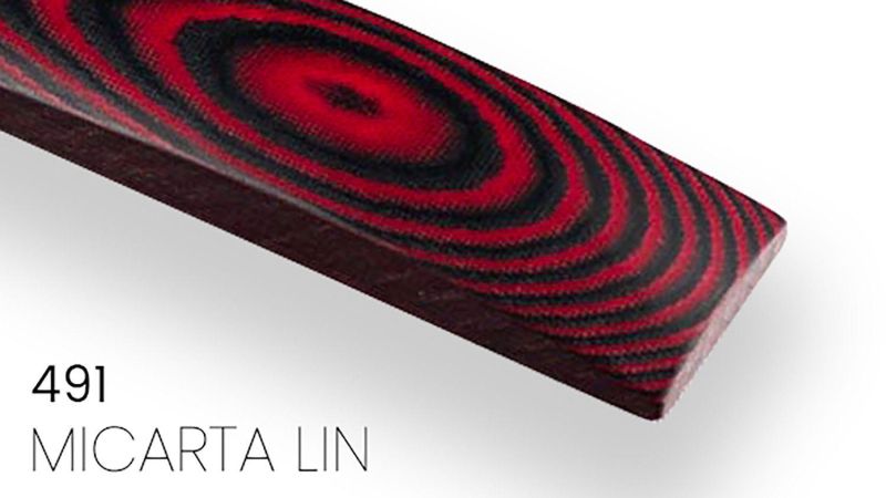 Plaques micarta lin - compression sous haute pression de tissus