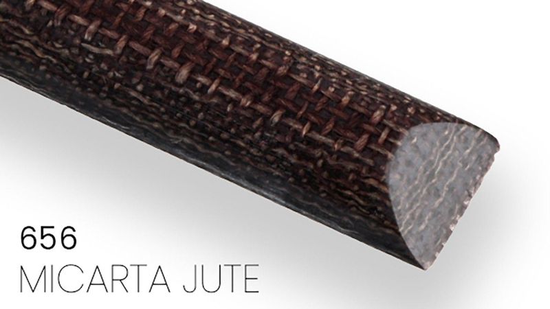 Plaque Micarta Jute pour manche de couteau | Mercorne