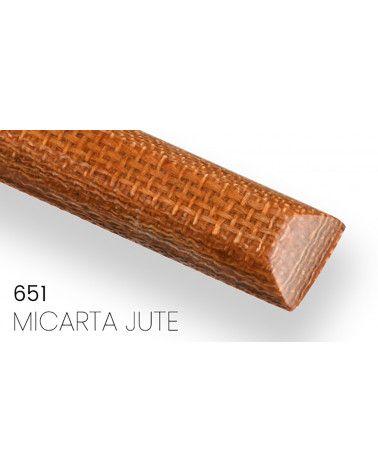Micarta jute- compression plates under high pressure of paper or fabric