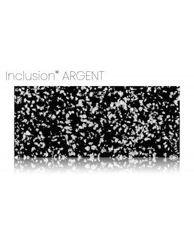 Inclusion de véritable feuilles or, argent, de laiton ou de cuivre - Résine PMMA - made in France