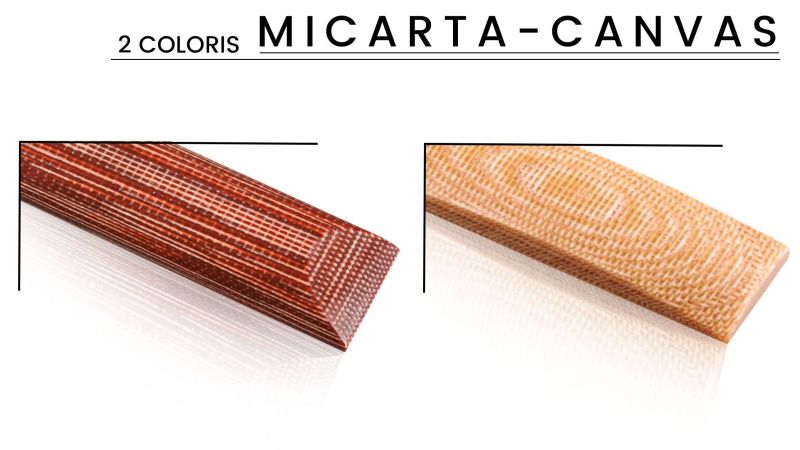 Schild Micarta Canvas für griff Messer | Mercorne
