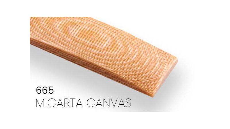 Micarta Canvas plate for handle knife | Mercorne