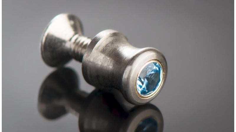 Boutons-poussoir Swarovski / différents coloris