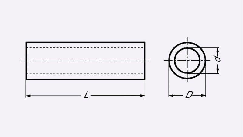 Diam 4mm axis for knives
