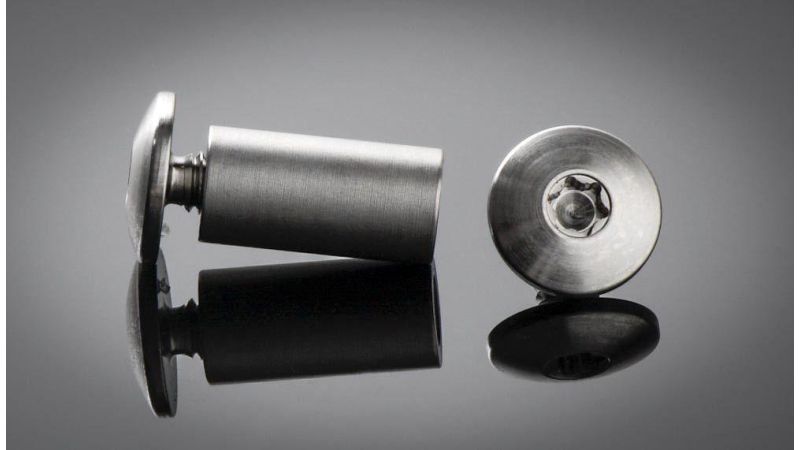 Kit pivot in titanio da 1/4"x3/8"x500"