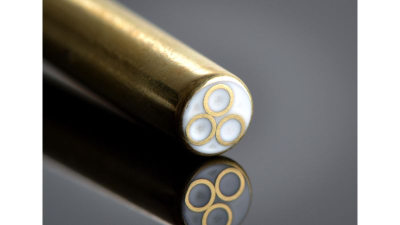 Brass Mosaic Rivet (Diameter 4 mm): Add a Unique Style Touch to Your Knife Creations - Made in France