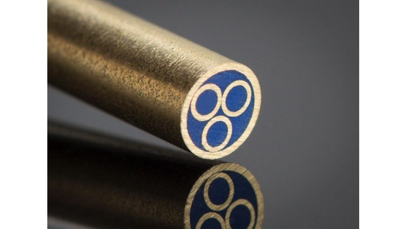Brass Mosaic Rivet (Diameter 4 mm): Add a Unique Style Touch to Your Knife Creations - Made in France