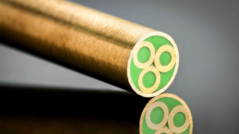 Brass Mosaic Rivet (Diameter 4 mm): Add a Unique Style Touch to Your Knife Creations - Made in France
