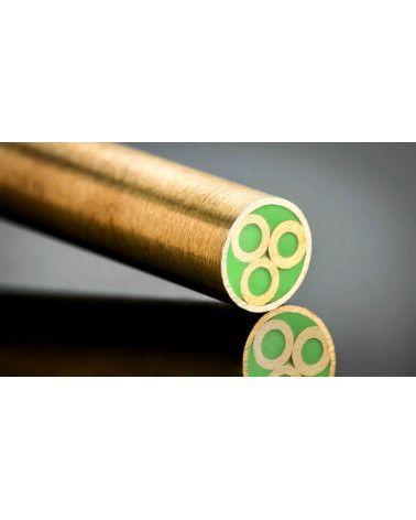 Brass Mosaic Rivet (Diameter 4 mm): Add a Unique Style Touch to Your Knife Creations - Made in France