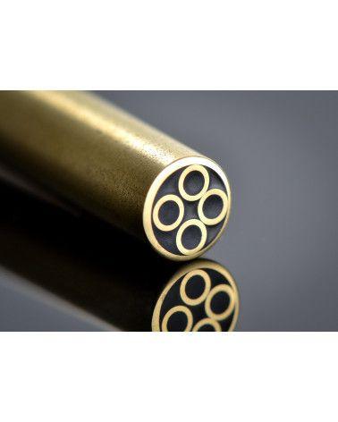 Brass Mosaic Rivet (Diameter 6 mm): Add a Unique Style Touch to Your Knife Creations - Made in France 2