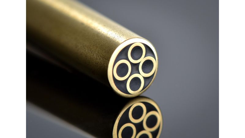 Rivet mosaïque en laiton (diamètre 6 mm): ajoutez une touche de style unique à vos créations de coutellerie - fabriqué en France