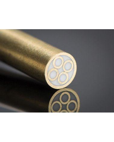 Messing Mosaikniet (6 mm Durchmesser): Fügen Sie Ihren Besteck Kreationen einen Hauch von einzigartigem Stil hinzu - made in Fra