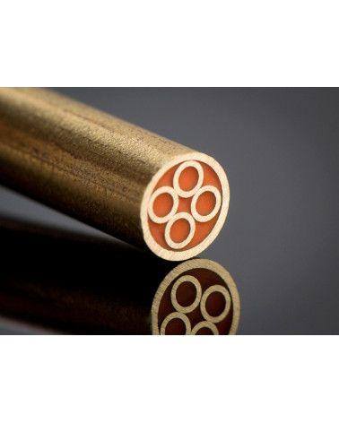 Rivet mosaïque en laiton (diamètre 6 mm): ajoutez une touche de style unique à vos créations de coutellerie - fabriqué en France