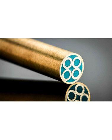 Brass Mosaic Rivet (Diameter 6 mm): Add a Unique Style Touch to Your Knife Creations - Made in France