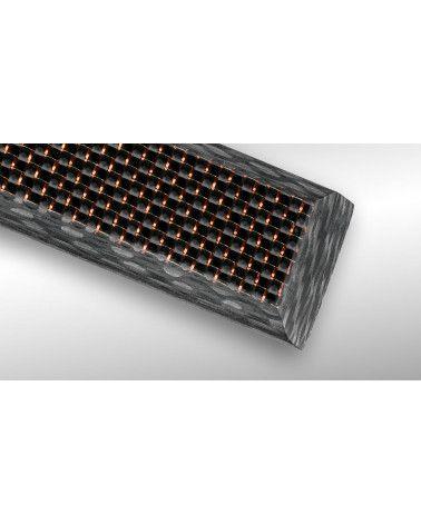 Fibre de carbone tissées et colorées en surface - pour coutellerie